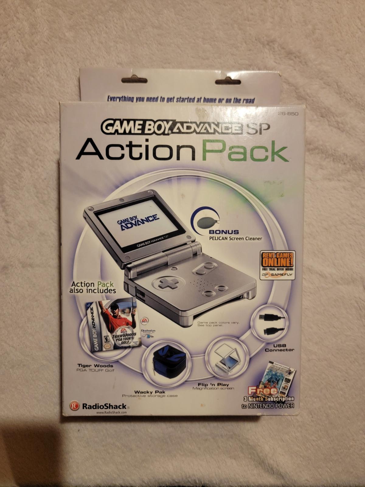 Gameboy Advance SP Action Pack