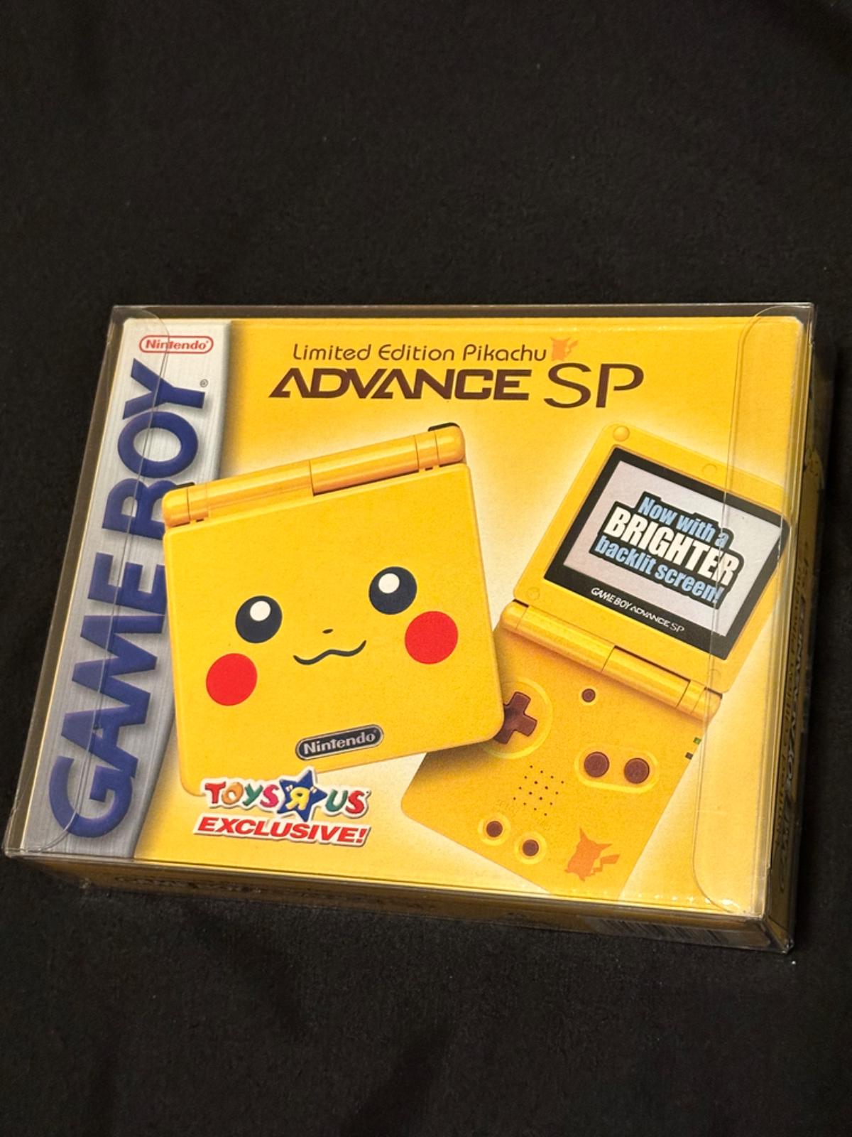Pikachu Gameboy Advance SP