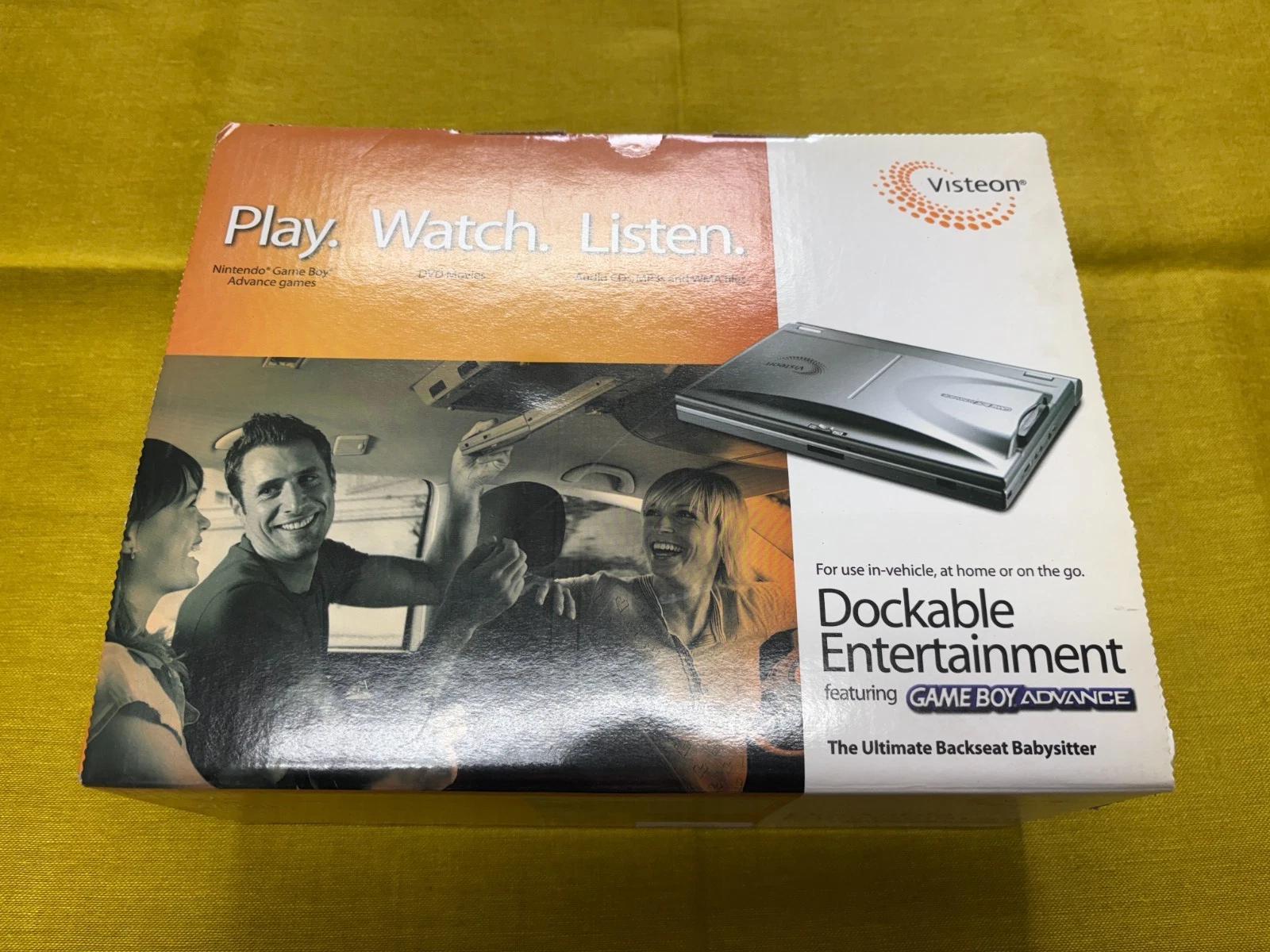 Visteon Nintendo Gameboy Advance + DVD Player