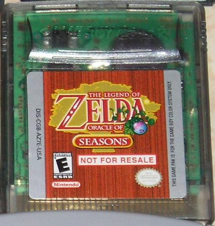 Zelda Oracle of Seasons [Not for Resale]