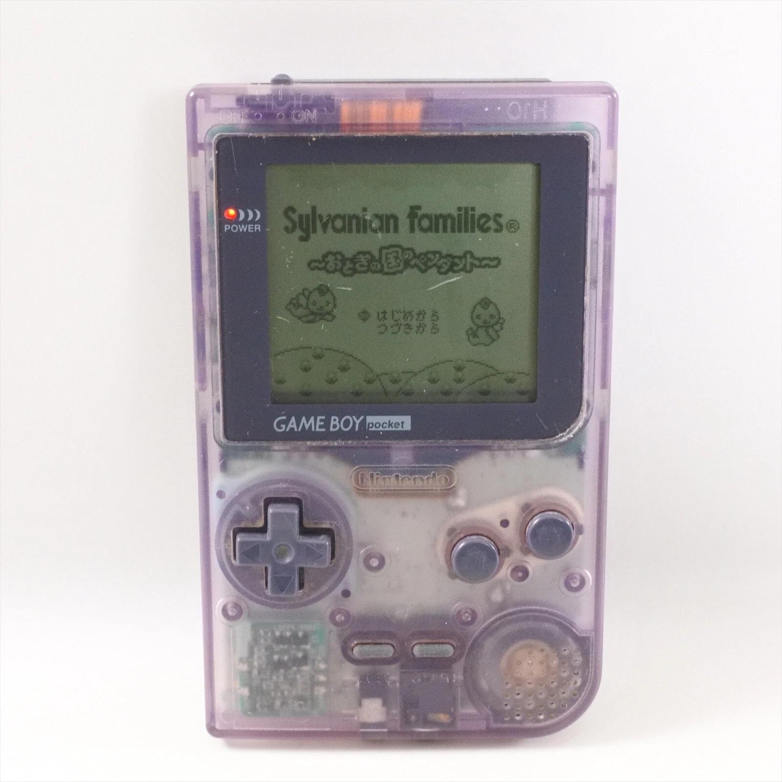 Clear Atomic Purple Game Boy Pocket