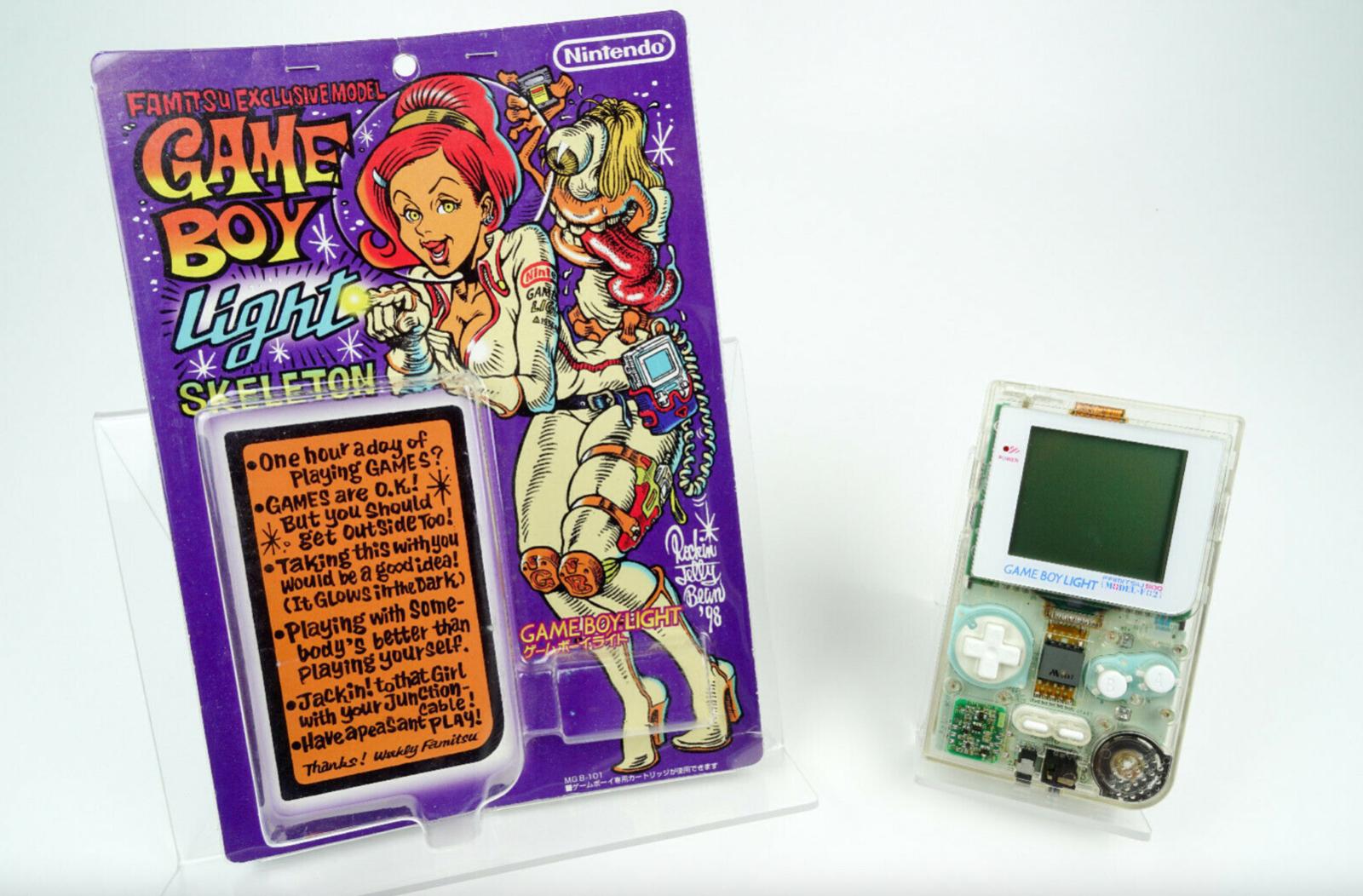 Game Boy Light Skeleton Famitsu