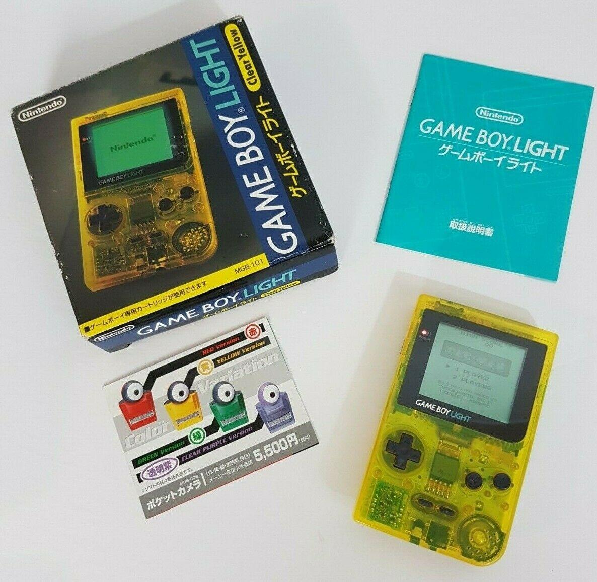Gameboy Light [Toys R Us Clear Yellow]