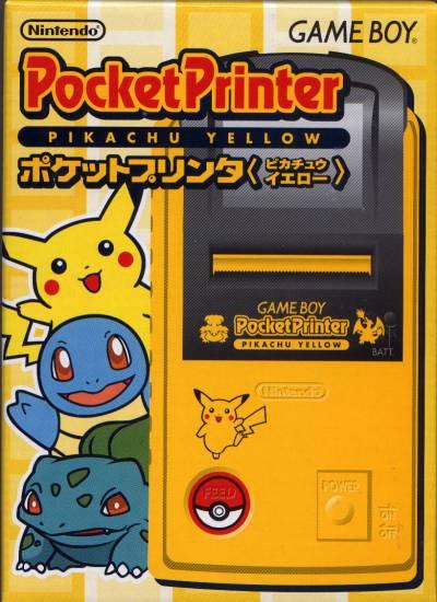 Pikachu Yellow Pocket Printer