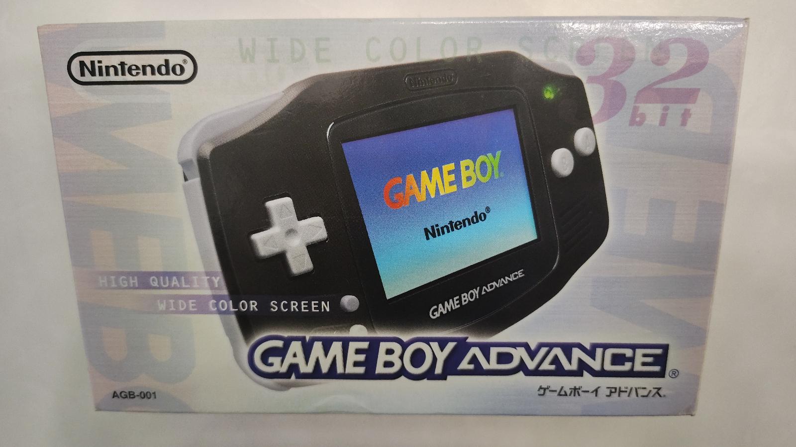 Black Gameboy Advance System