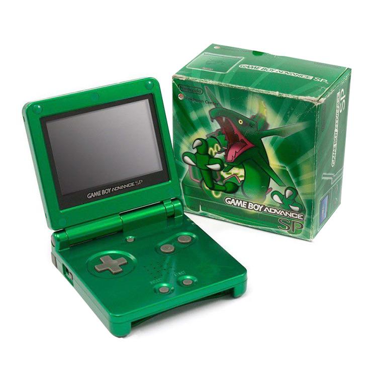 Game Boy Advance SP [Pokemon Center Rayquaza]