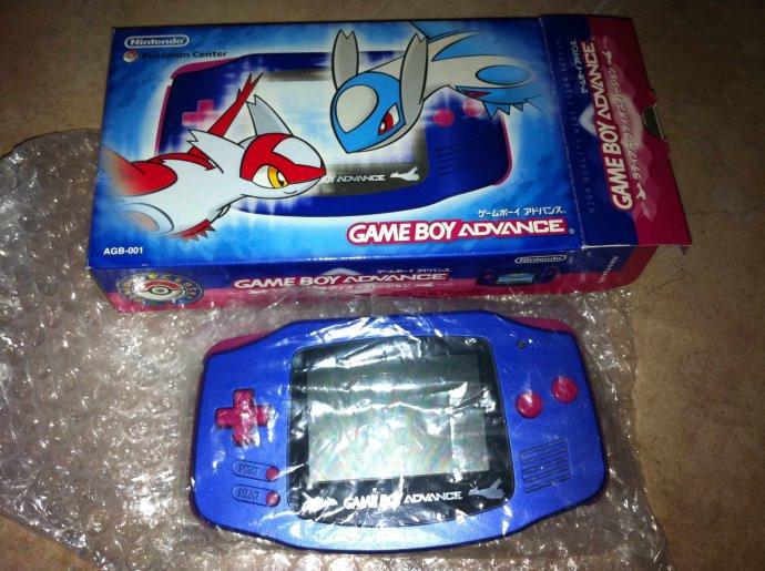 Gameboy Advance Latios Latias Pokemon Center Console