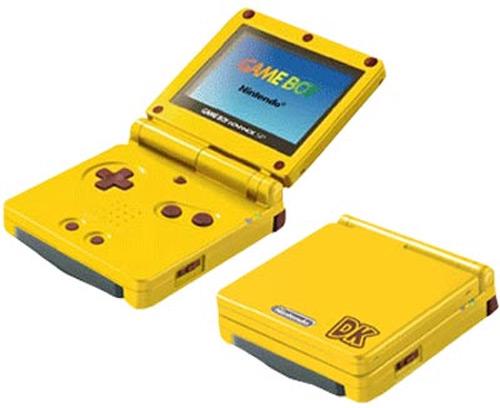 Gameboy Advance SP [Donkey Kong Limited Edition]