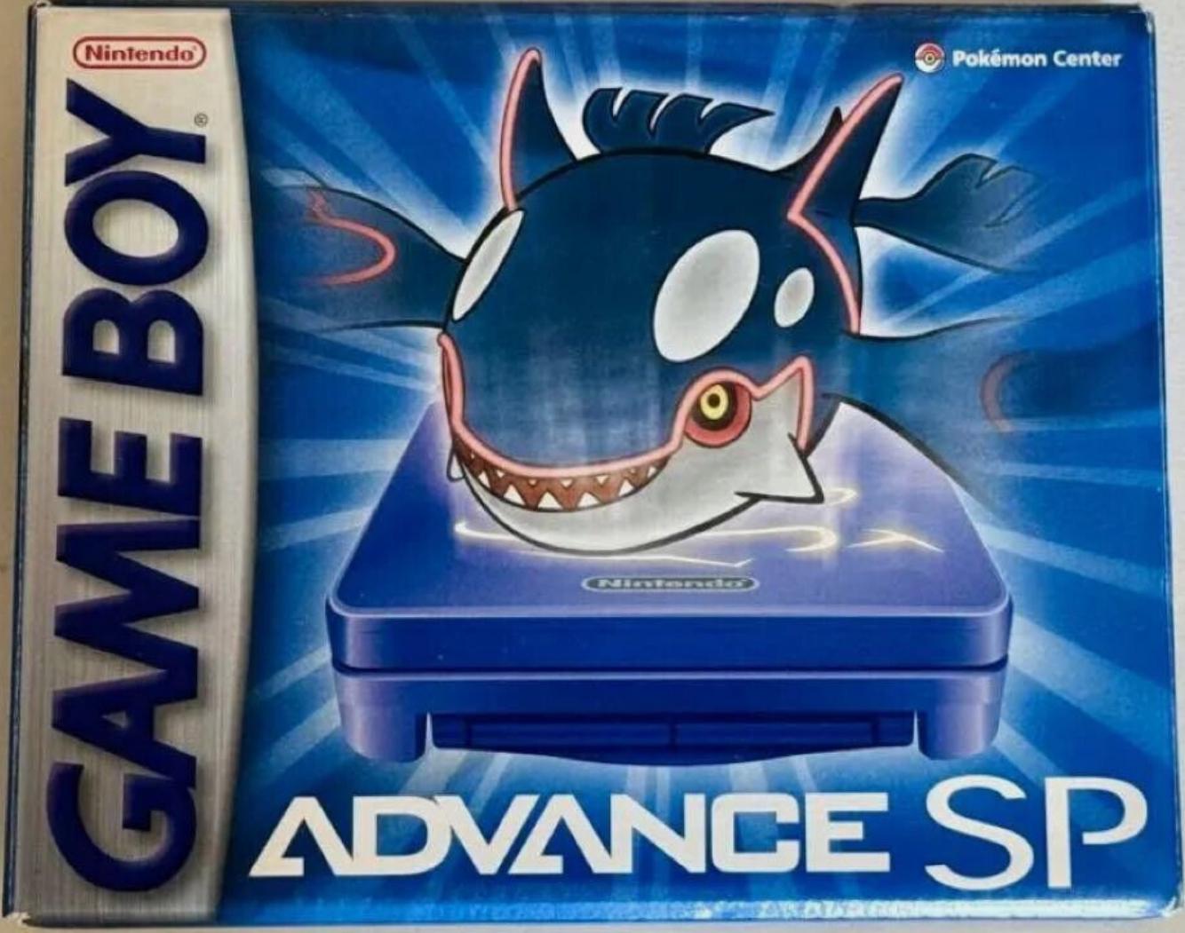 Gameboy Advance SP [Kyogre Edition]