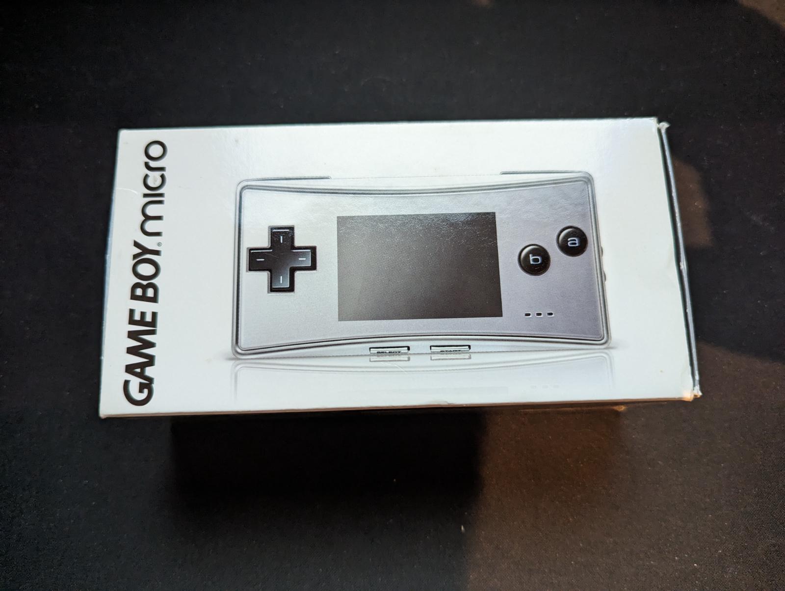 Nintendo Gameboy Micro Silver