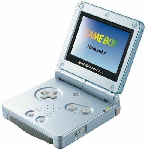 Pearl Blue GameBoy Advance SP