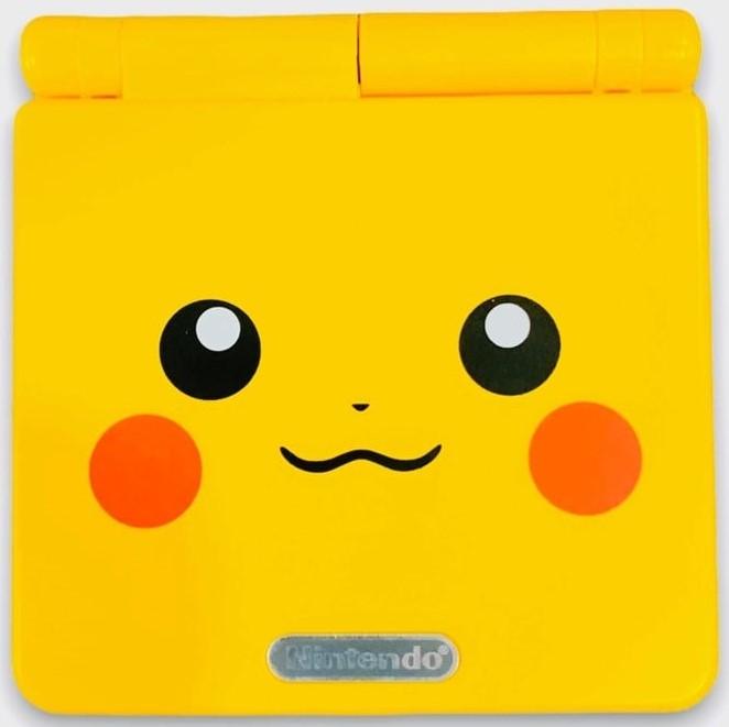 Pikachu Gameboy Advance SP