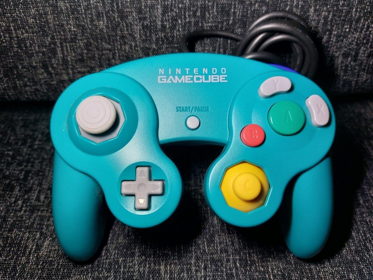 Gamecube Controller Emerald Blue