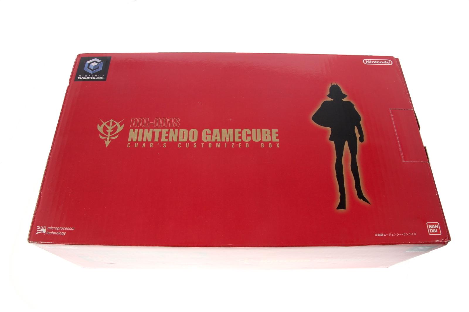 Nintendo Gamecube Gundam Char's Customized Box [Limited Edition]