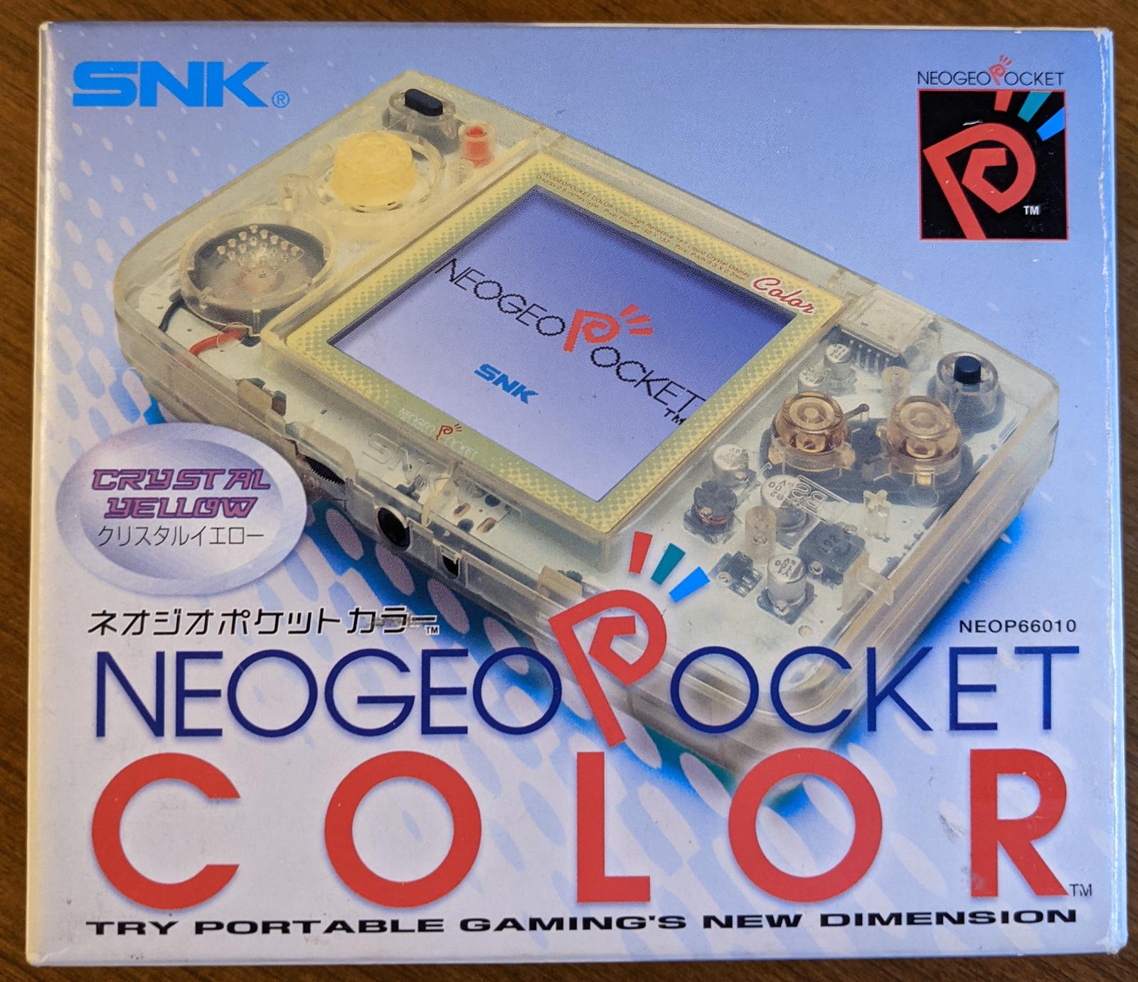 NeoGeo Pocket Color [Crystal Yellow]