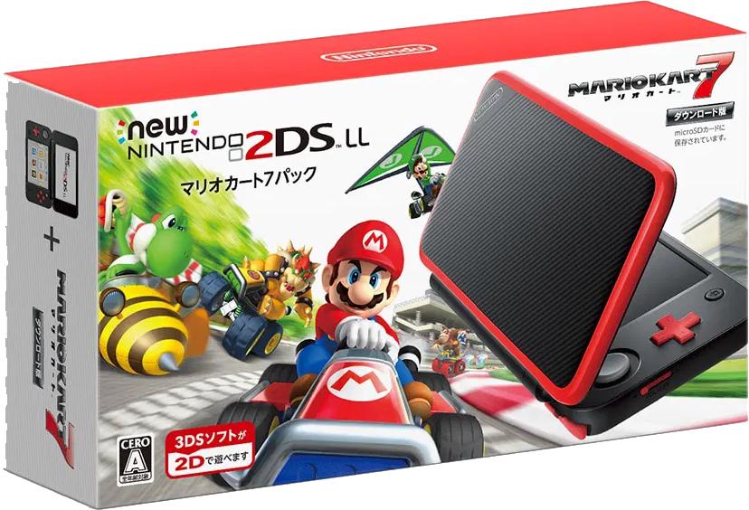 New Nintendo 2DS LL Mario Kart 7 Edition