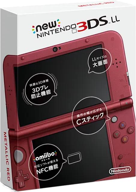 New Nintendo 3DS LL Metallic Red