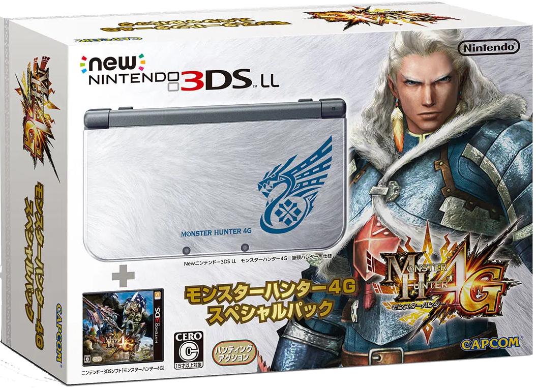 New Nintendo 3DS LL Monster Hunter 4G Edition
