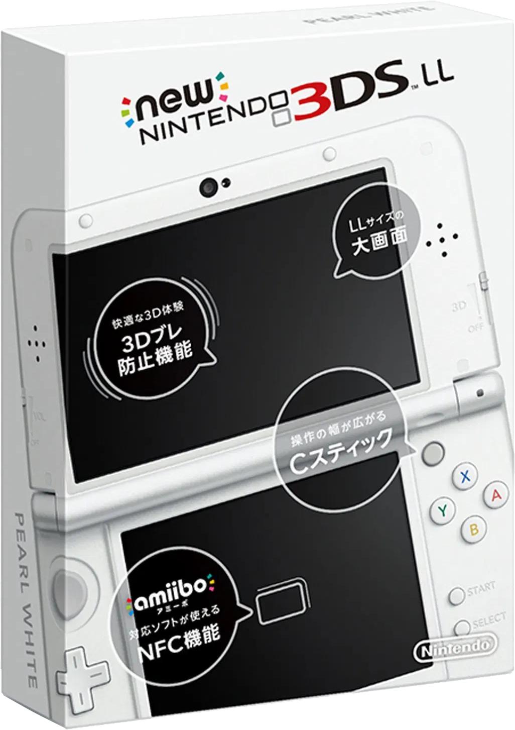 New Nintendo 3DS LL Pearl White