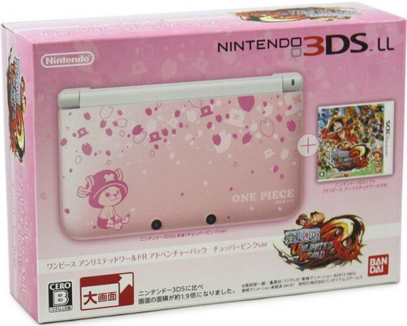 Nintendo 3DS LL One Piece Unlimited Adventure World R Edition