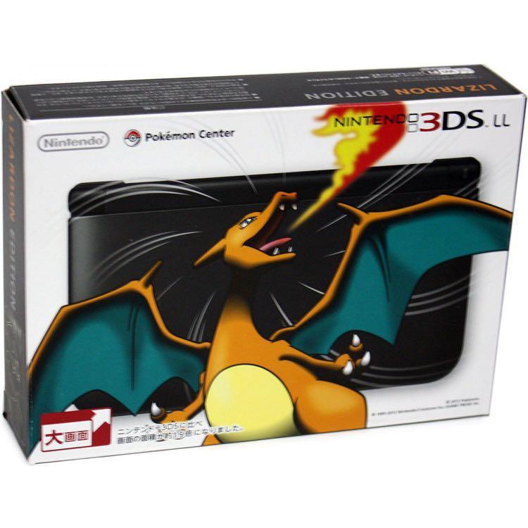 Nintendo 3DS LL Pokemon Center Charizard Edition
