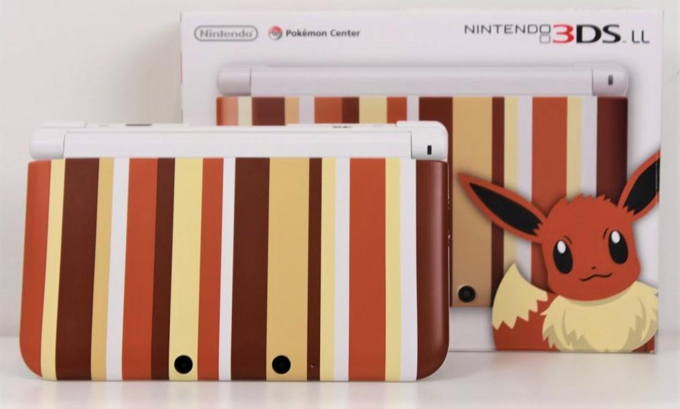 Nintendo 3DS LL Pokemon Center Eevee Edition