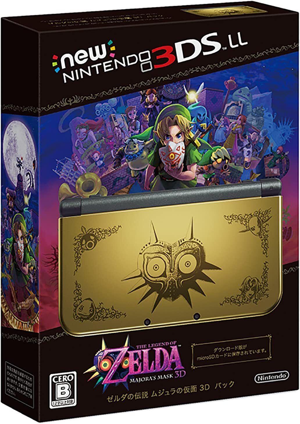 Nintendo 3DS LL Zelda Majora's Mask 3D Edition
