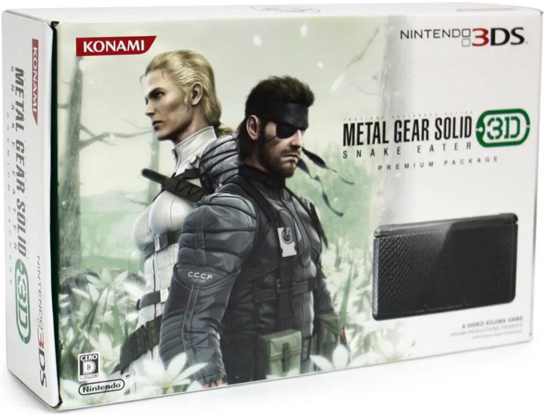 Nintendo 3DS Metal Ger Solid 3D: Snake Eater Premium Package