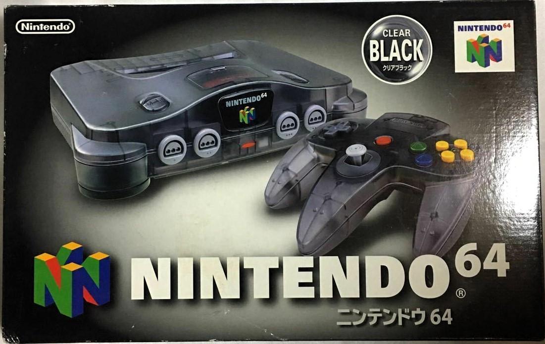 Nintendo 64 System [Clear Black]