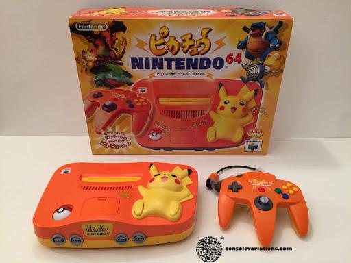 Pikachu Orange Console