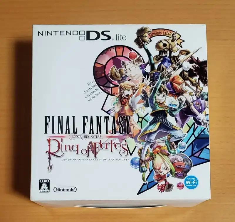 Nintendo DS Lite [Final Fantasy Rings Of Fate Edition]