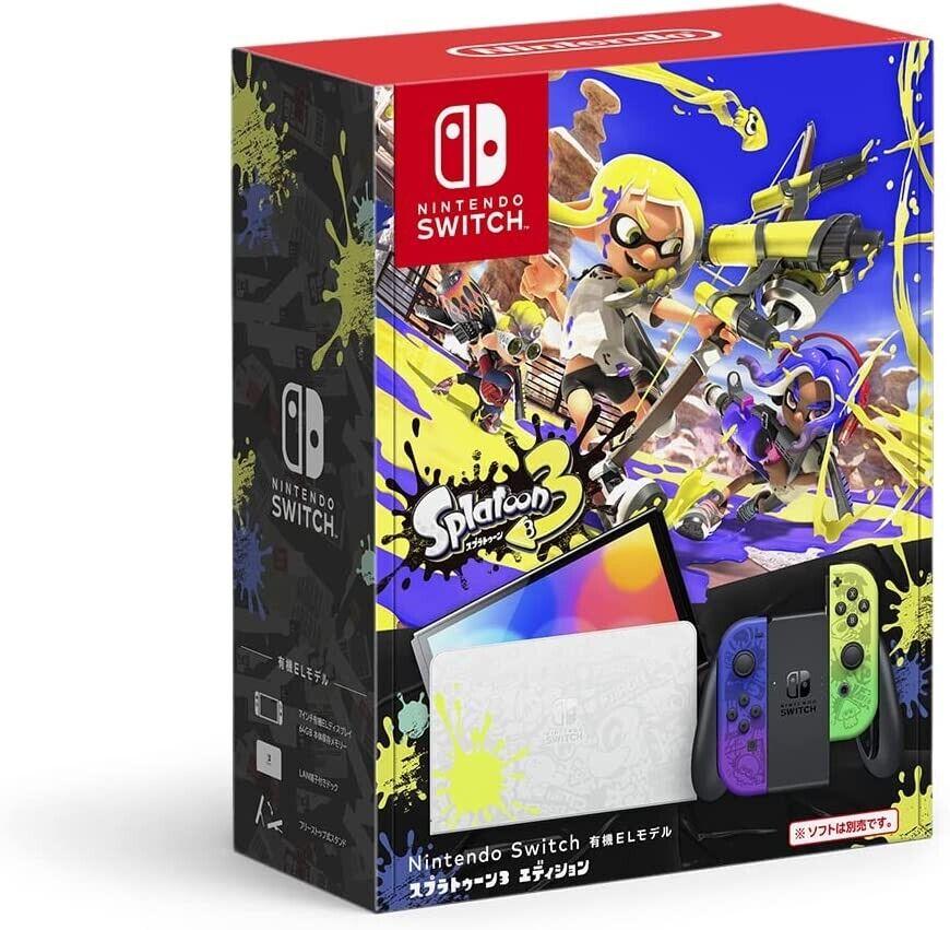 Nintendo Switch OLED Splatoon 3 [Special Edition]