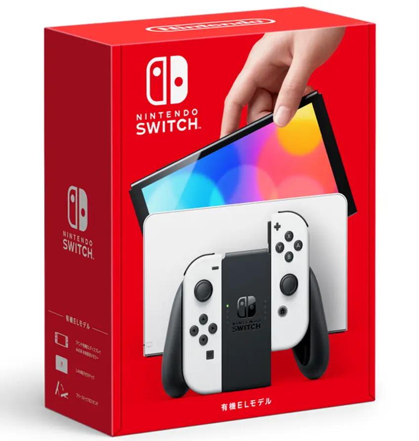 Nintendo Switch OLED With White Joy-Con