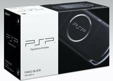PSP 3000 Console [Piano Black]