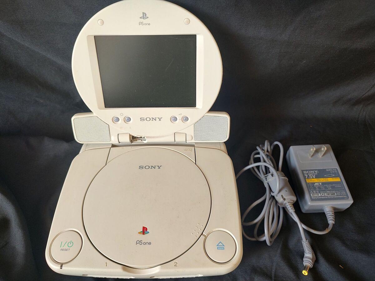 PSOne Slim Console With LCD Screen Combo SCPH-130
