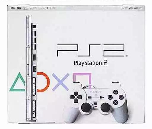 Ceramic White Slim Playstation 2 System