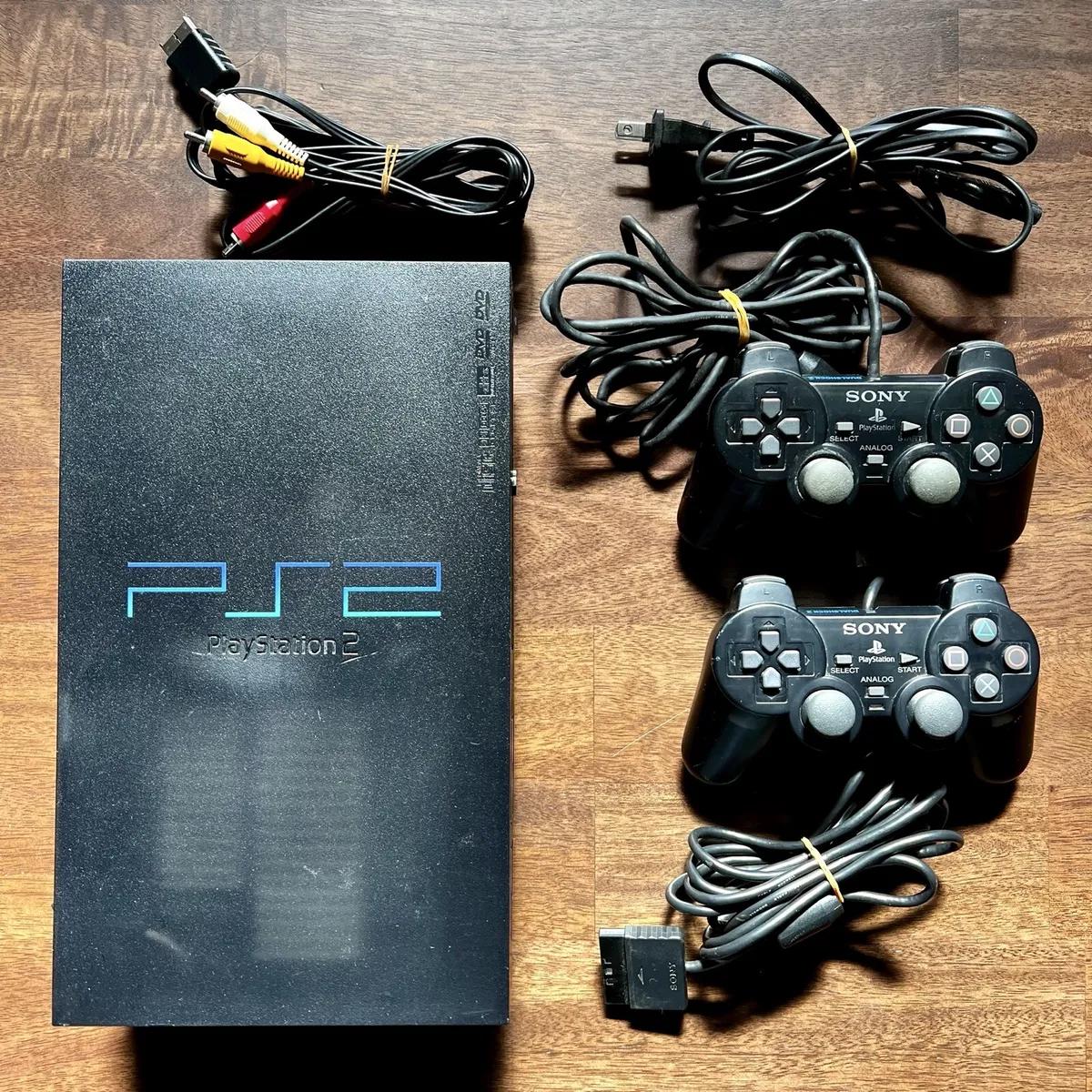 Playstation 2 Midnight Black Console