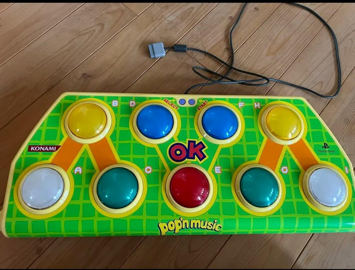 Pop'n Music Arcade Style Controller