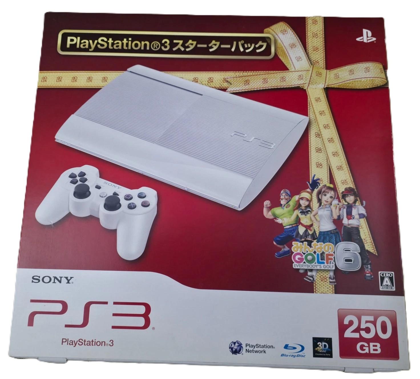 PlayStation 3 System 250 GB White [Everybody's Golf 6 Bundle]