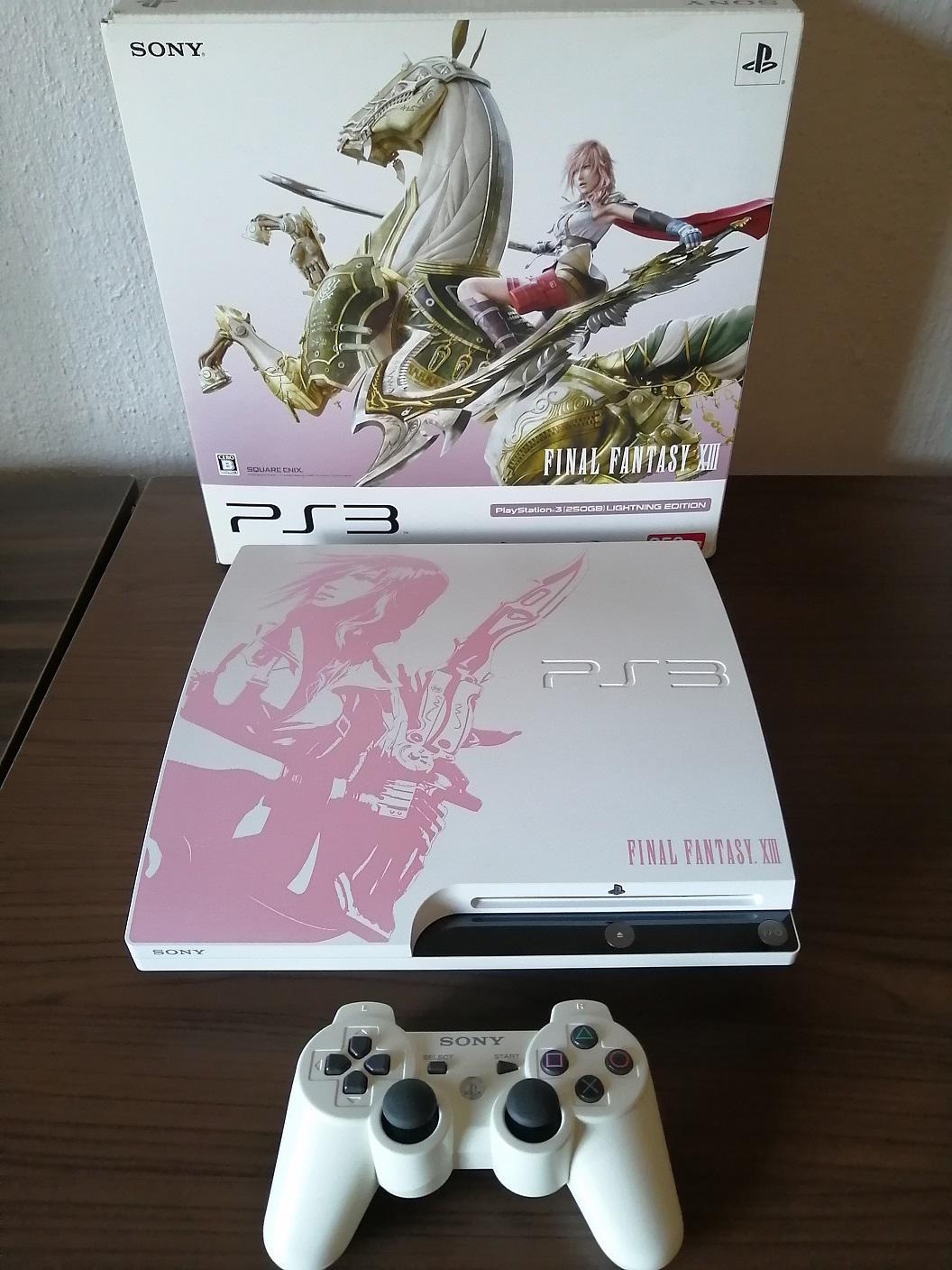 Sony PlayStation 3 Slim Console Final Fantasy XIII Lightning Bundle