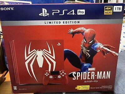 Playstation 4 Pro 1TB Spiderman Console