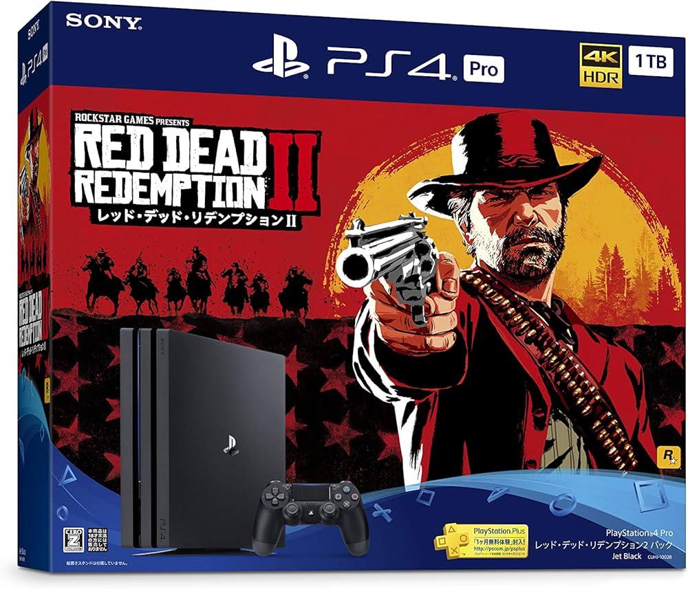 Playstation 4 Pro 1TB [Red Dead Redemption II Bundle]
