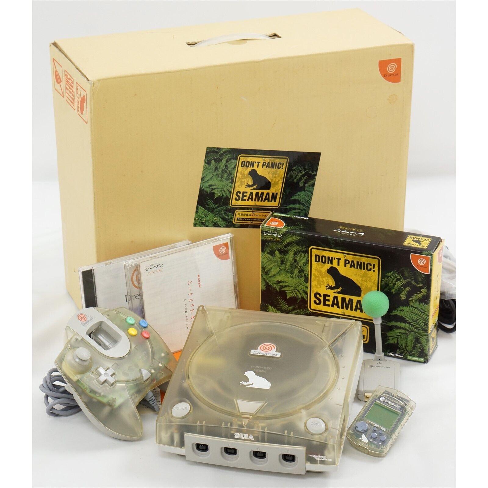 Sega Dreamcast Skeleton Console [Seaman Edition]
