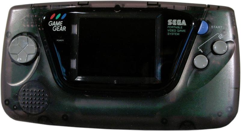 Game Gear Console [Clear Black]