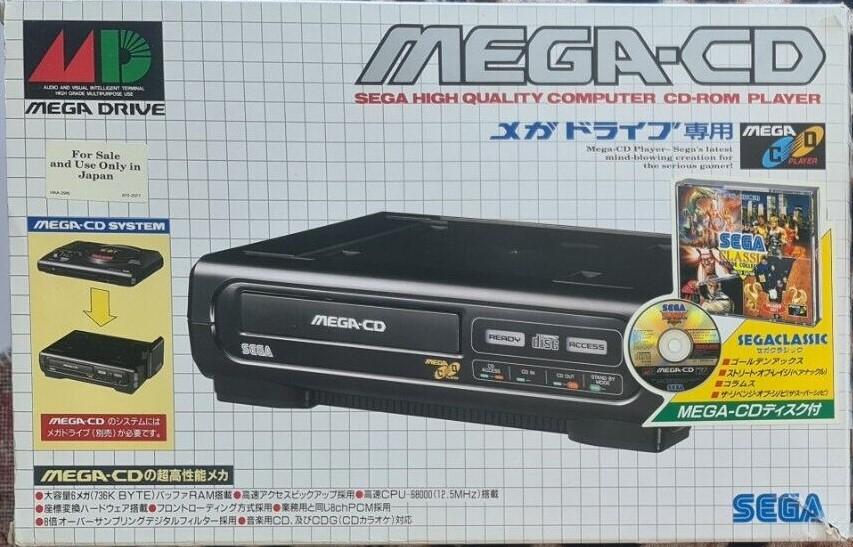 Sega Mega-CD Console [Sega Classic Bundle]