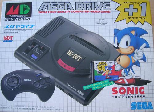 Sega Mega Drive Console [Sonic The Hedgehog Bundle]