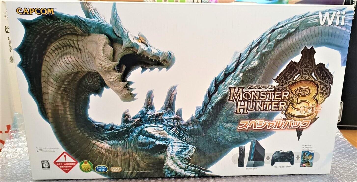 Nintendo Wii [Monster Hunter 3 Tri Bundle]