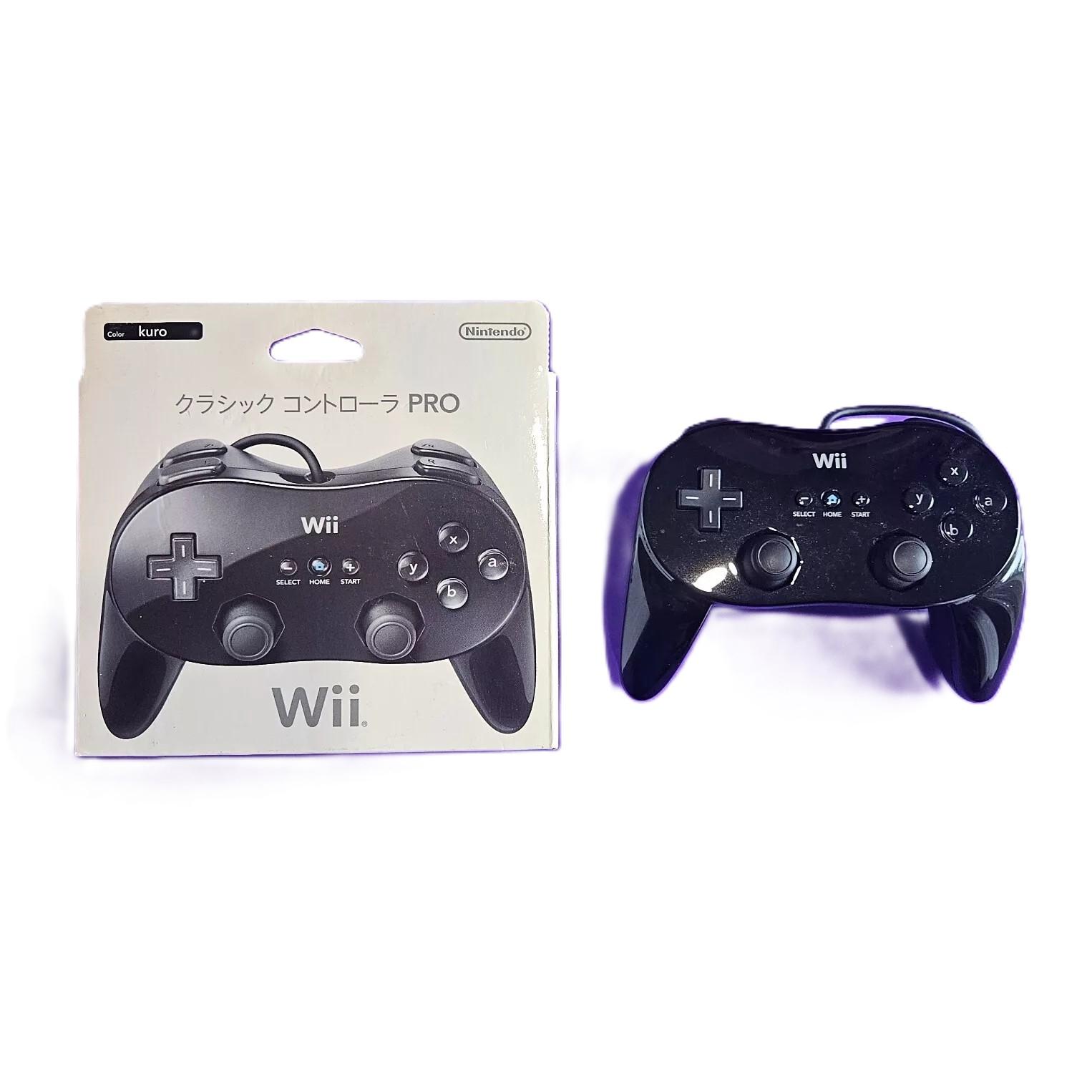 Wii Classic Controller Pro [Black]