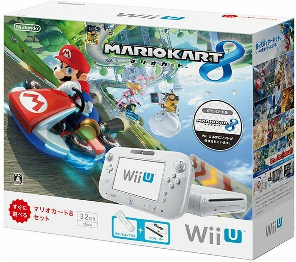 Nintendo Wii Console 32GB White [Mario Kart Bundle]