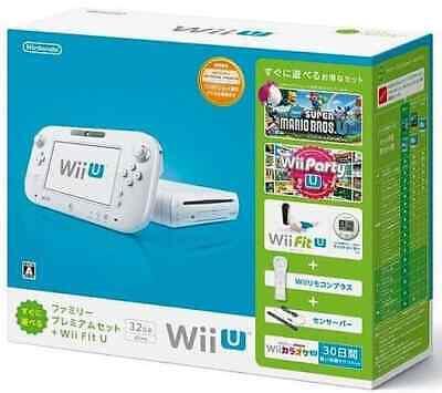 Nintendo Wii U [Family Premium Edition + Wii Fit U White]